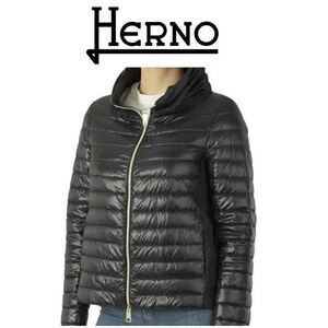 Herno Women’s Italian down padding Black Jacket Size 40